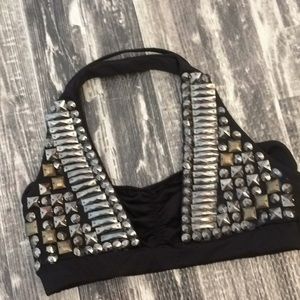 Motionwear Costumes - Dance Top Motion Wear Large girls 12-14 beaded Motionwear Costumes - Dance Top Motion Wear Large girls 12-14 beaded